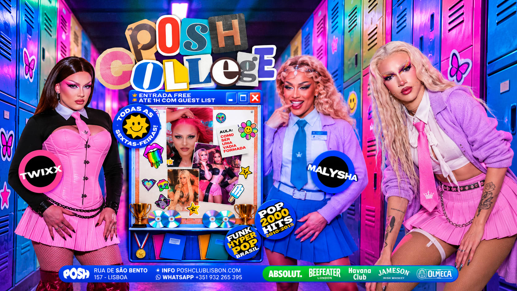 Posh College - Funk, Hyperpop E Pop 2000 Hits