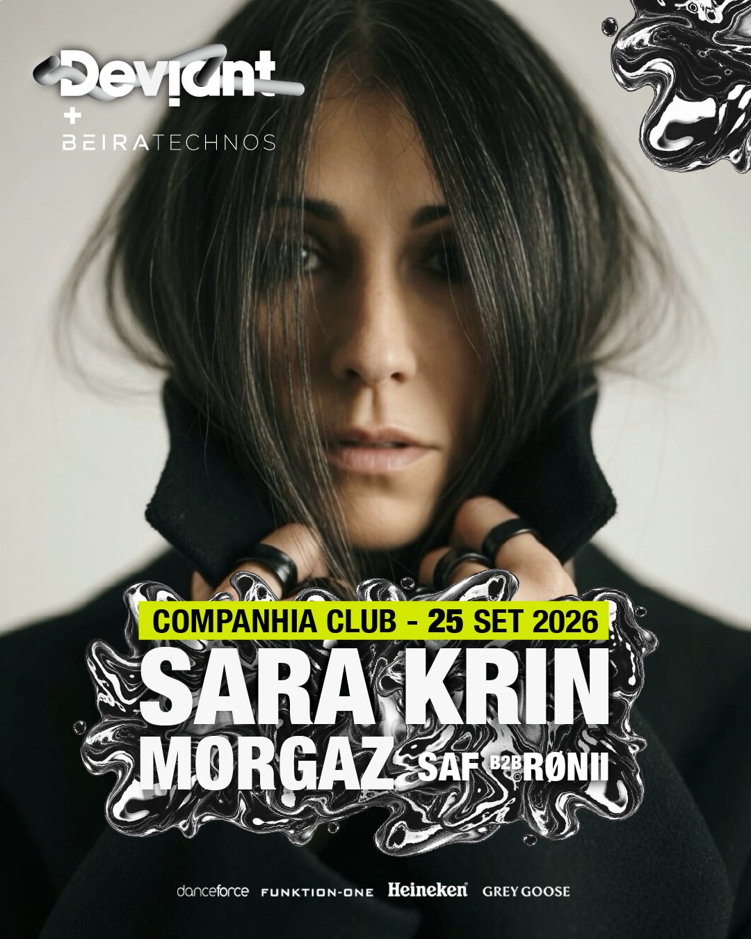 Deviant Sara Krin + Morgaz + Saf B2b Rønii