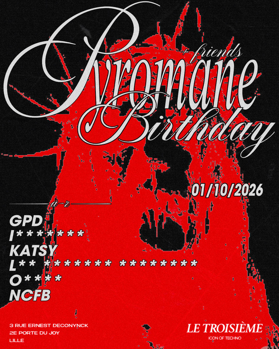 Pyromane Birthday And Friends