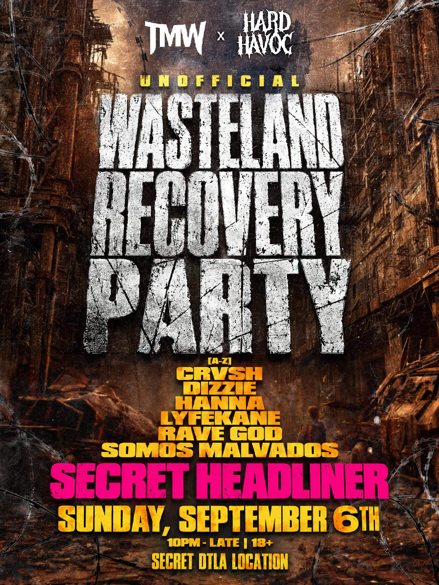 Wasteland Recovery Party - Tmw X Hard Havoc