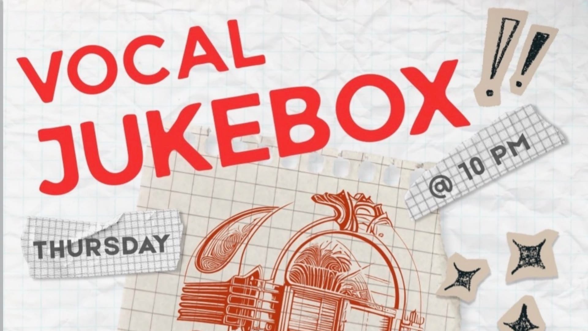 Vocal Jukebox : Every Thursday