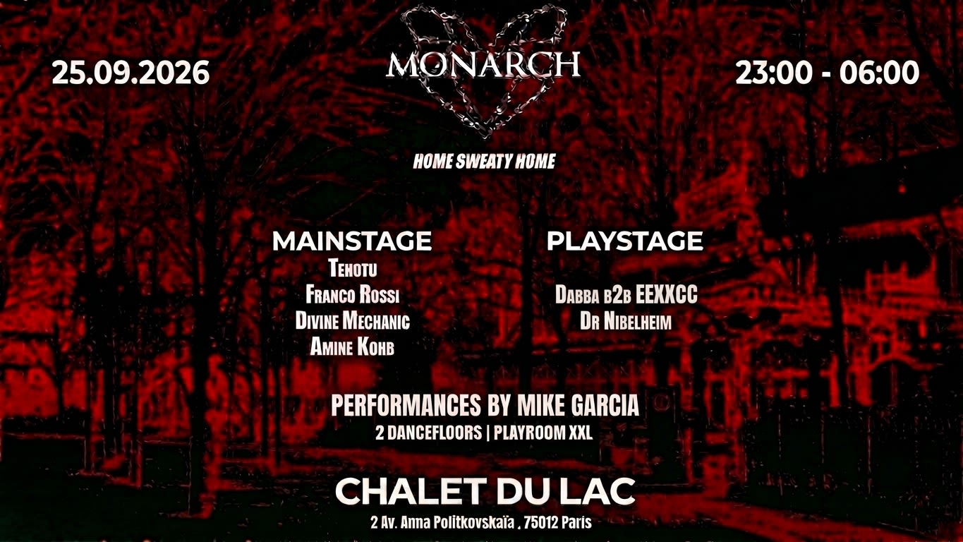 Monarch | Home Sweaty Home | 25.09.2026