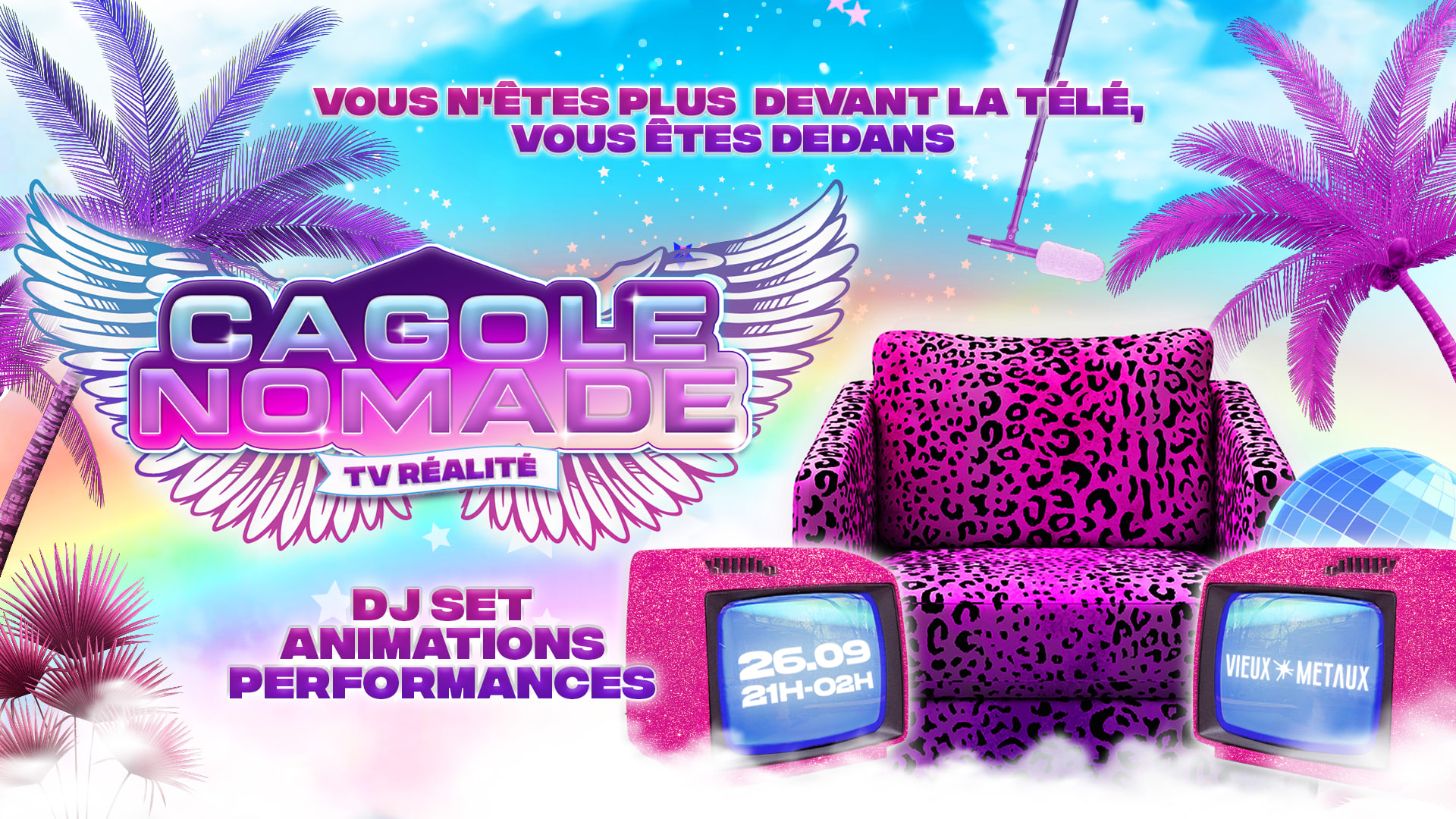 Cagole Nomade — Télé-Réalité