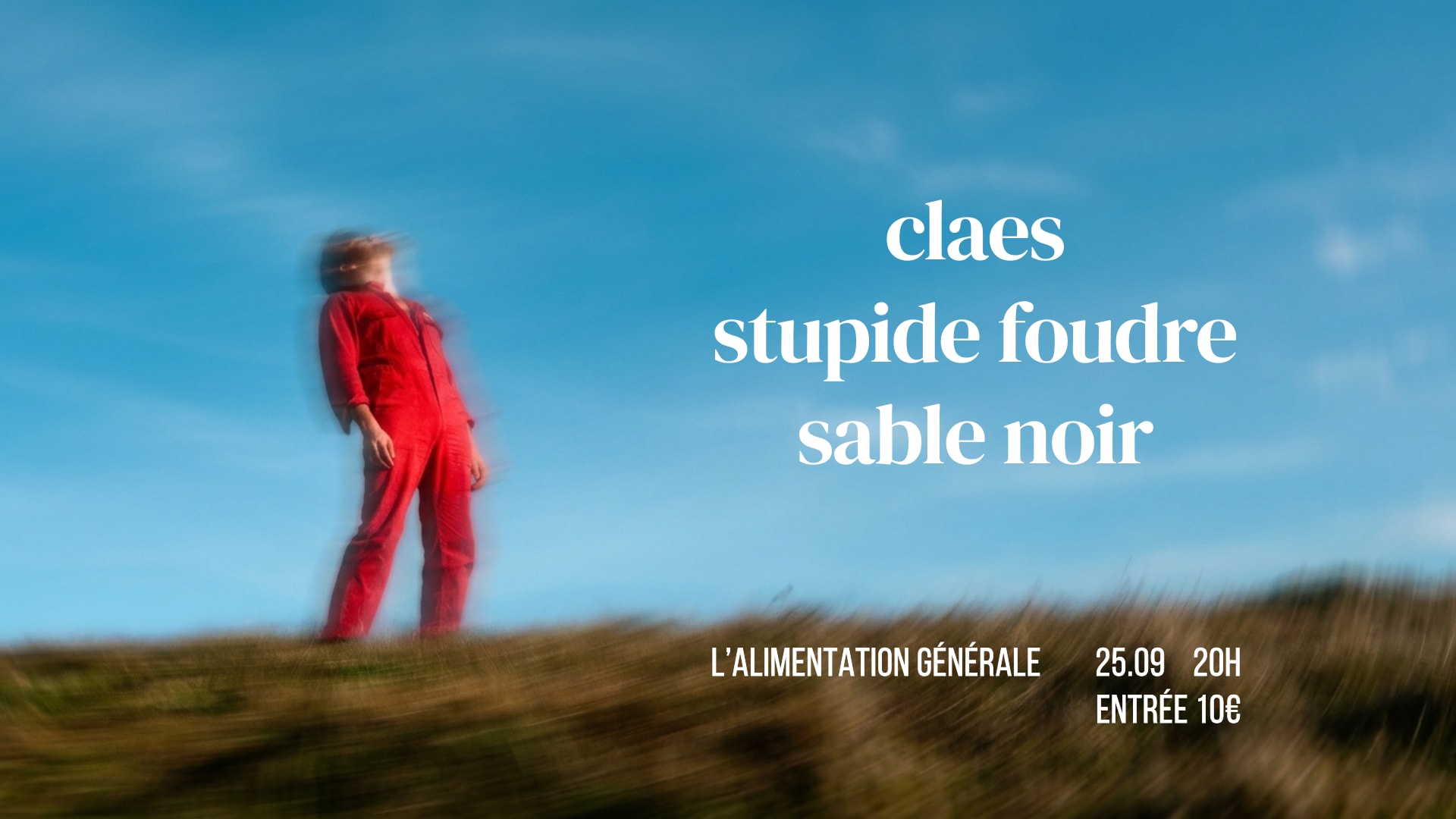 Stupide Foudre - Claes - Sable Noir