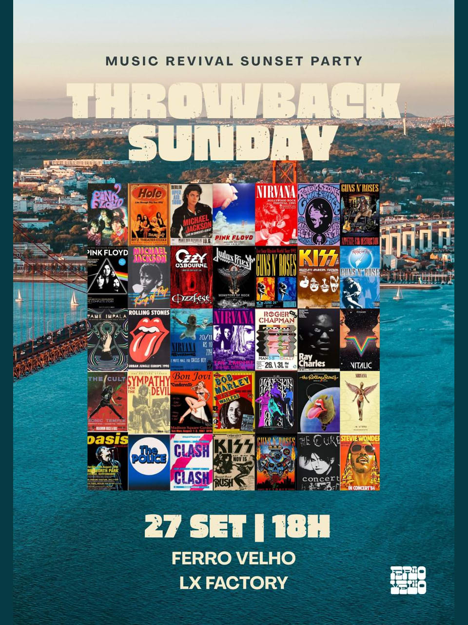 Throwback Sunday - Music Revival Sunset Party By Ferro Velho
