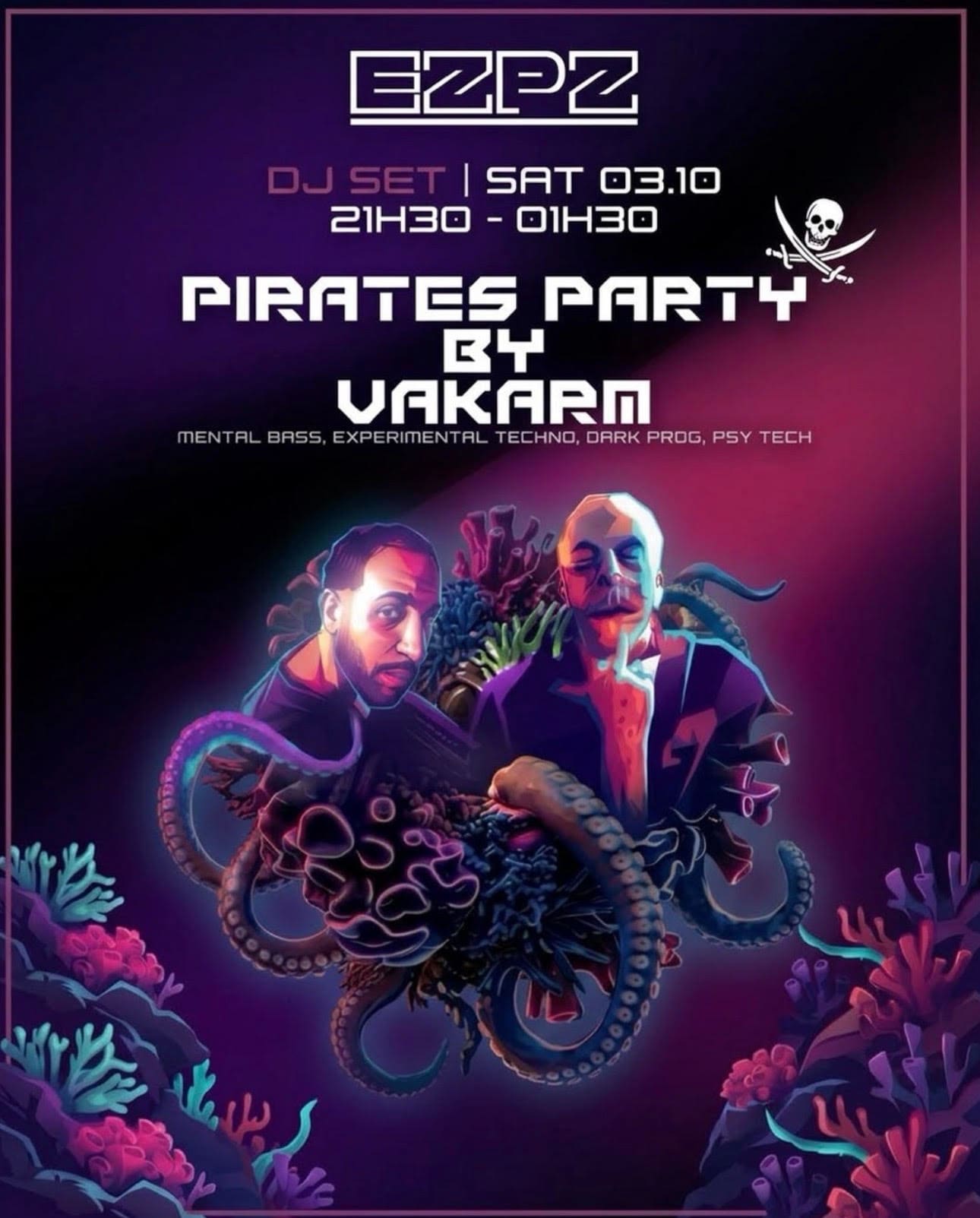 Pirates Party By Vakarm @ Ezpz