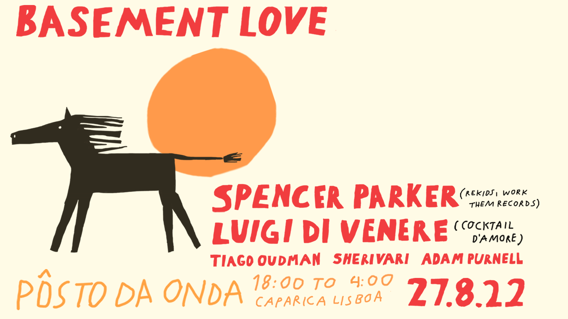 Basement Love Presents: Spencer Parker, Luigi DI Venere