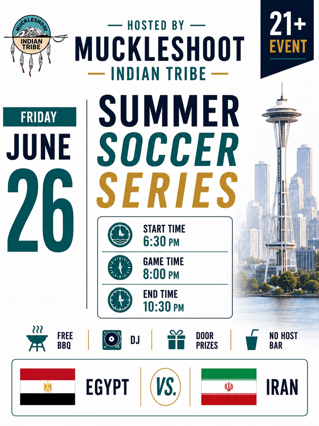 Summer Soccer Series - Egypt Vs Iran