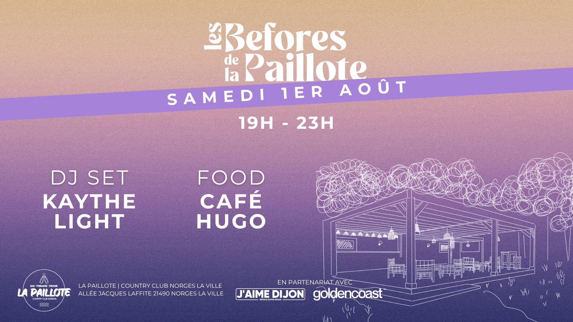 Les Befores De La Paillote - Samedi 1er Août