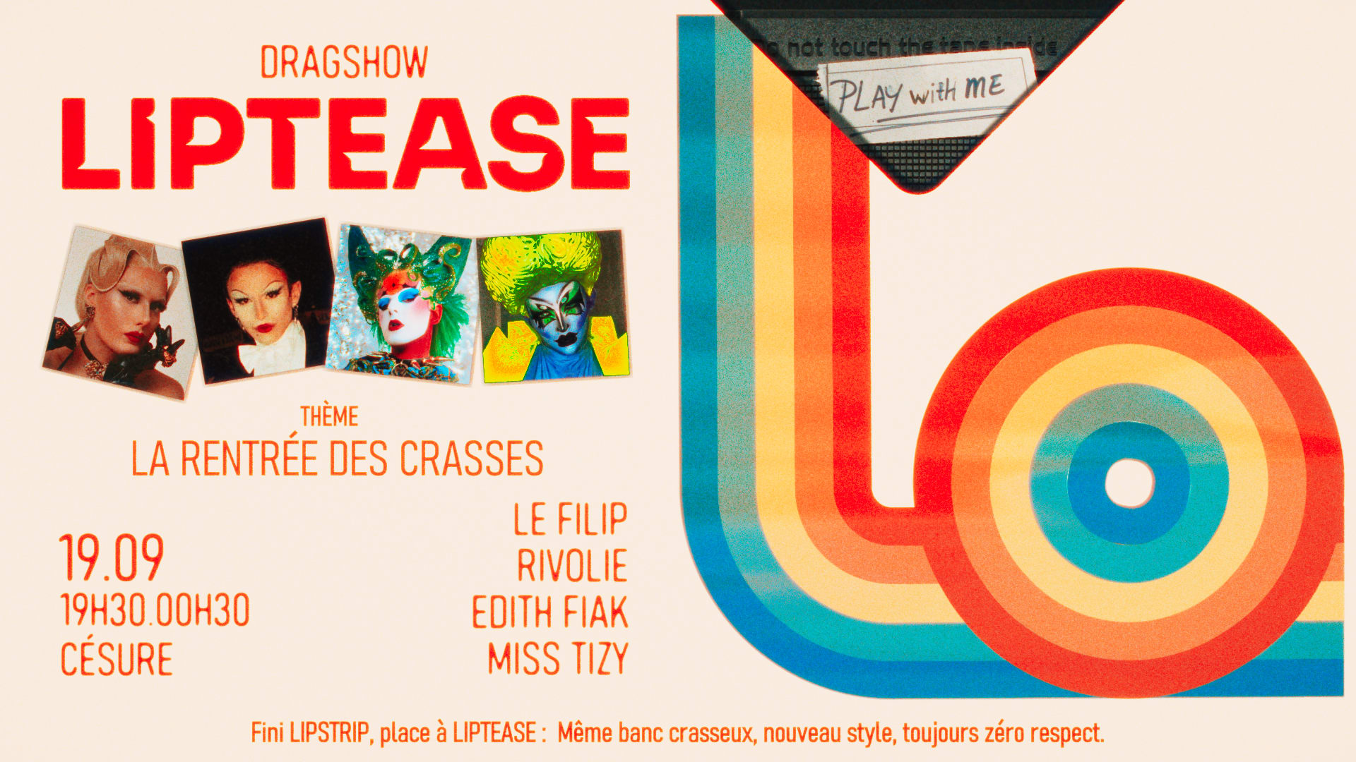 Liptease #1 (Ex Lipstrip) : La Rentrée Des Crasses