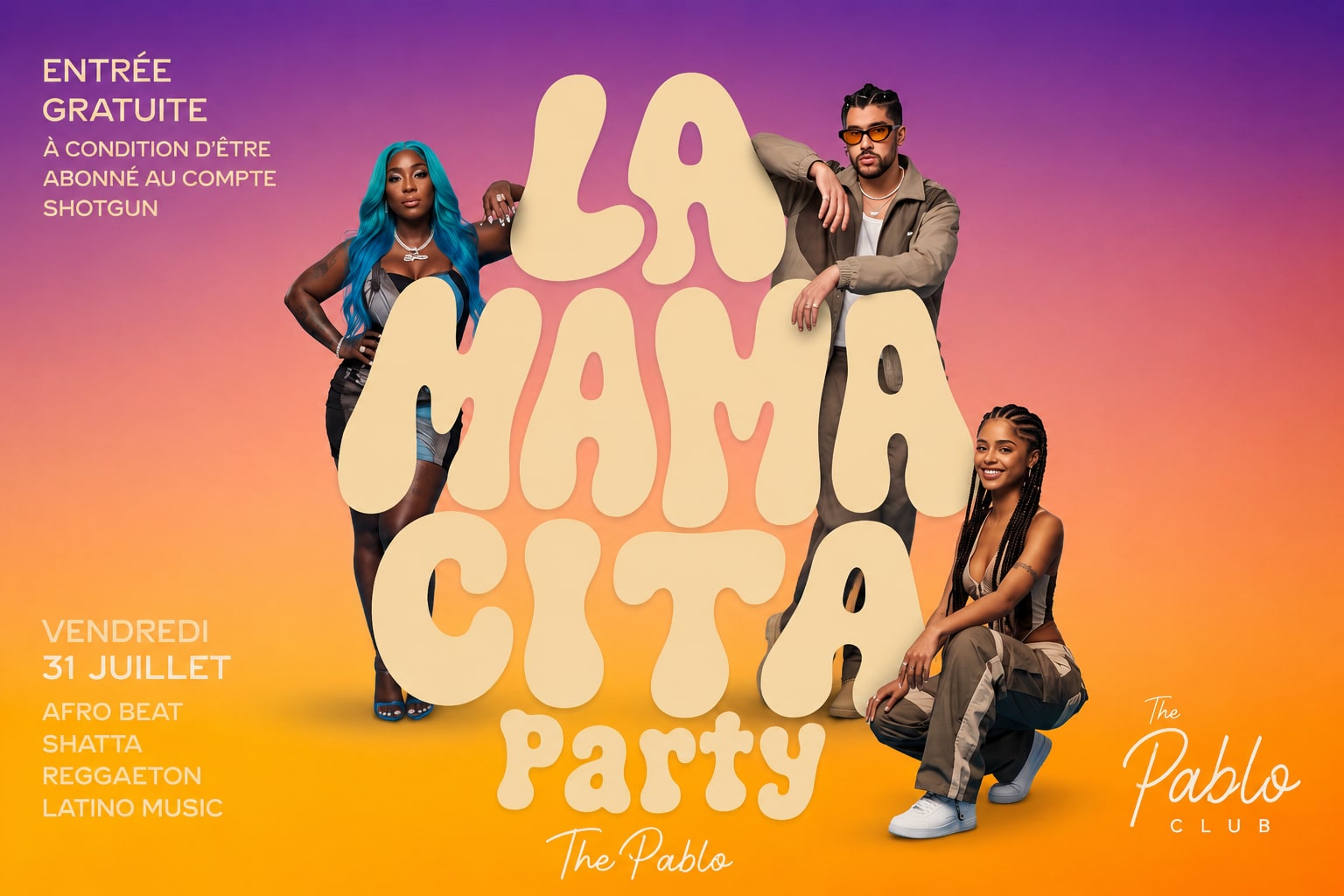 La Mama Cita I The Pablo Club I Vendredi 31 Juillet