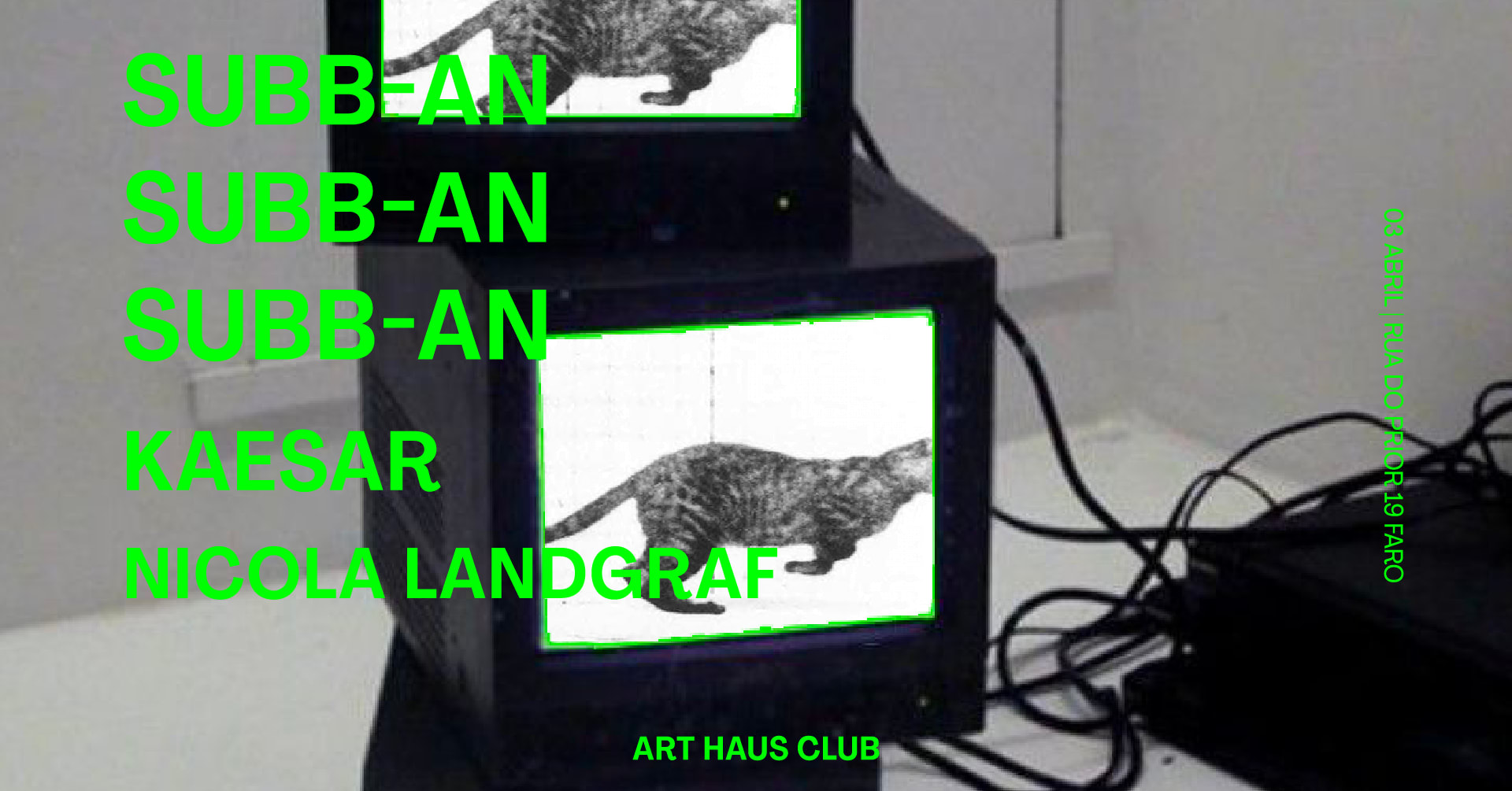 Subb-An | Kaesar | Nicola Landgraf - Art Haus Club