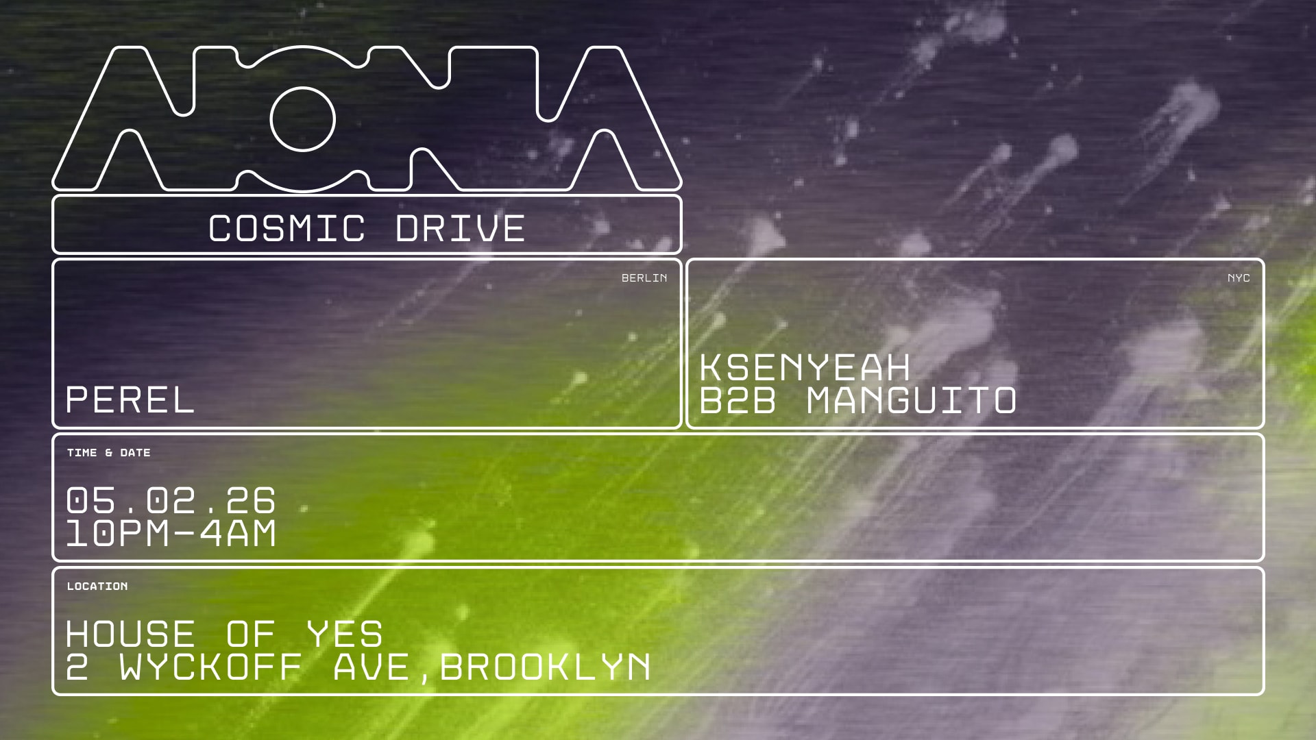 Aionia: Perel, Ksenyeah B2b Manguito + More