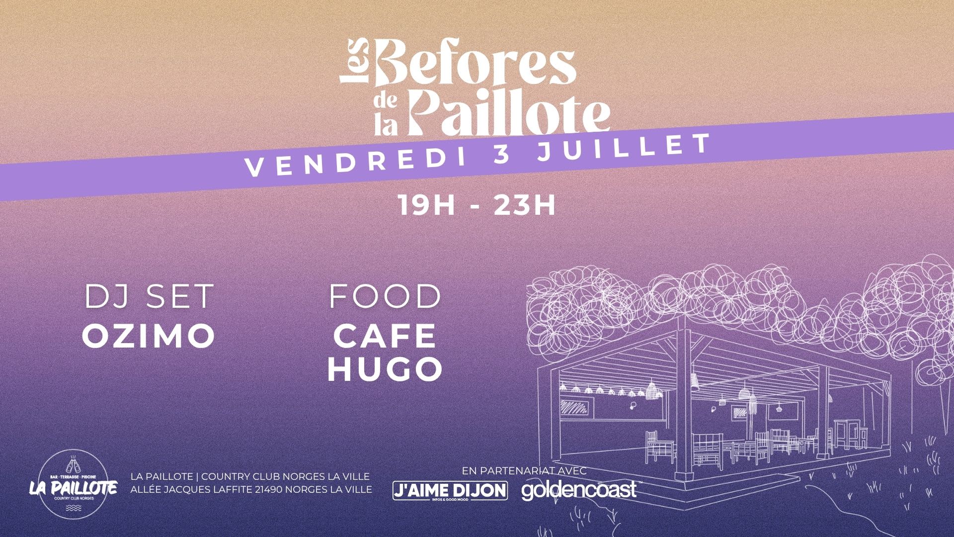 Les Befores De La Paillote - Vendredi 3 Juillet