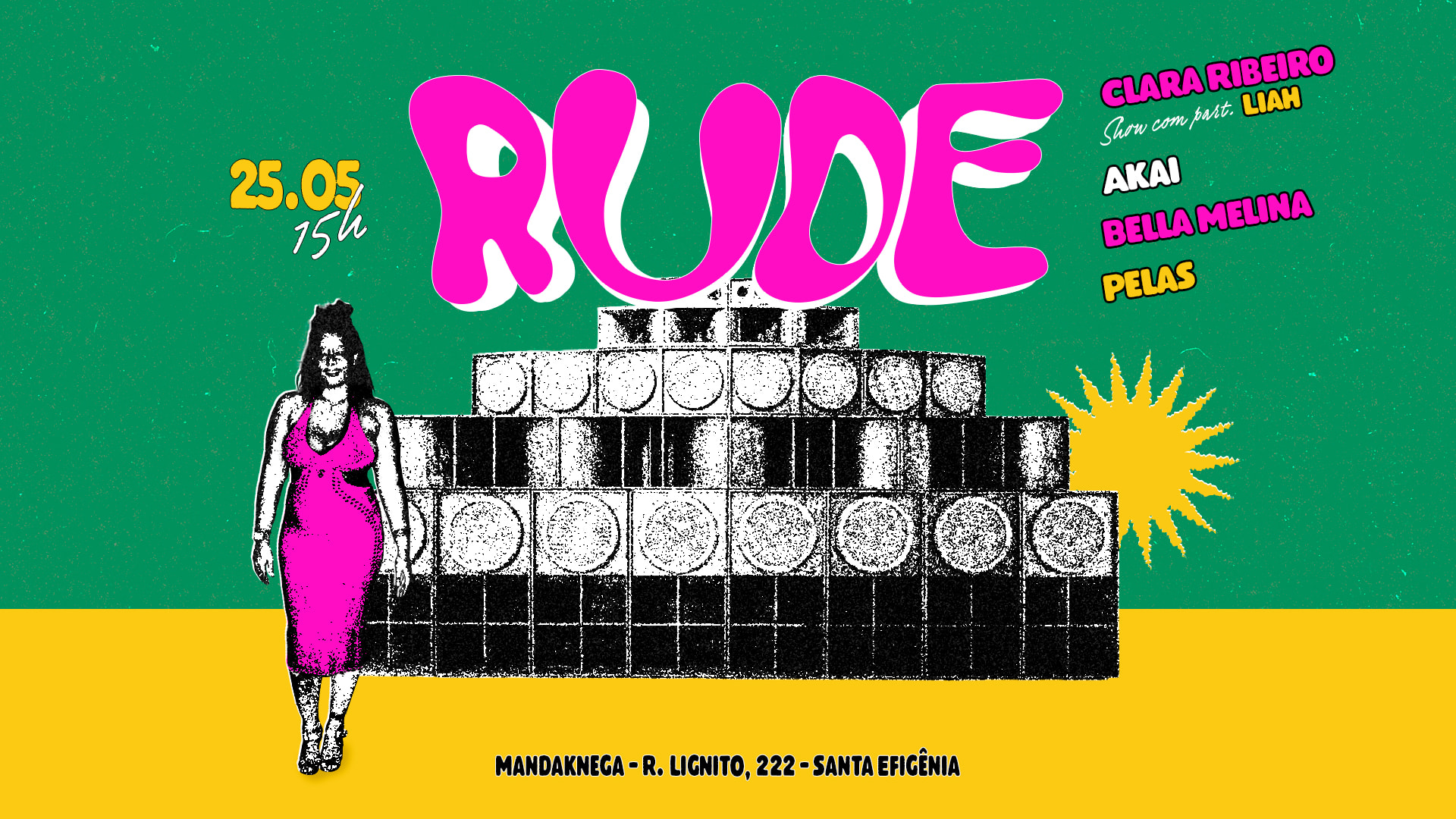 Rude No Mandaknega