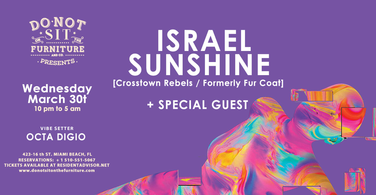  Israel Sunshine [Crosstown Rebels / Formerly Fur Coat]