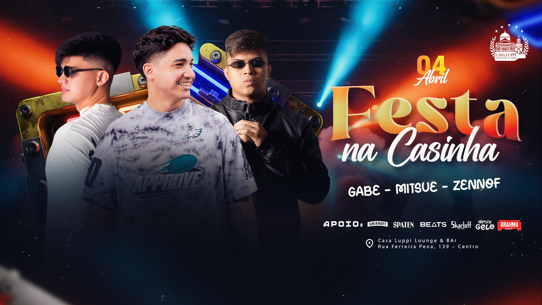 Festa Na Casinha - 04/04