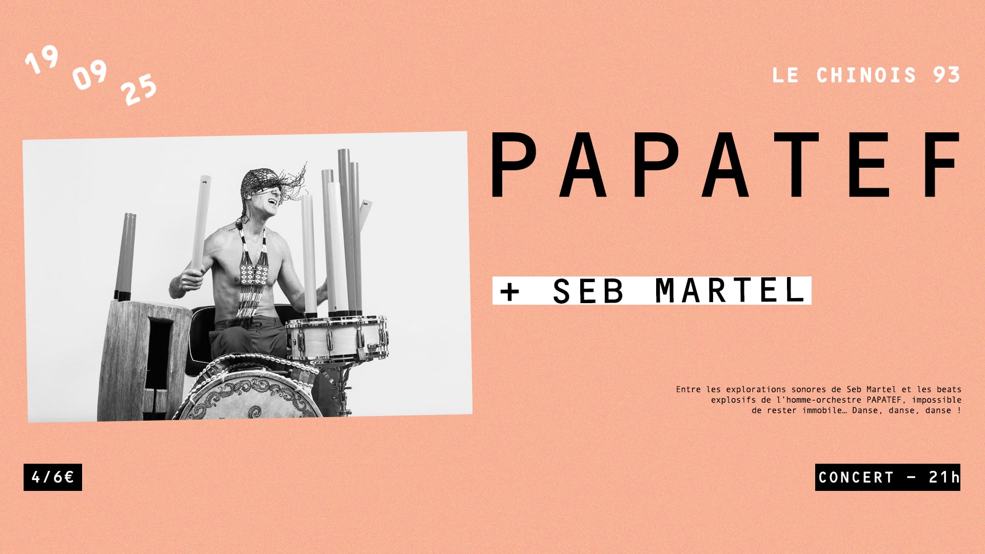 Balkanbeat Paris : Papatef + Seb Martel + Dj Tagada