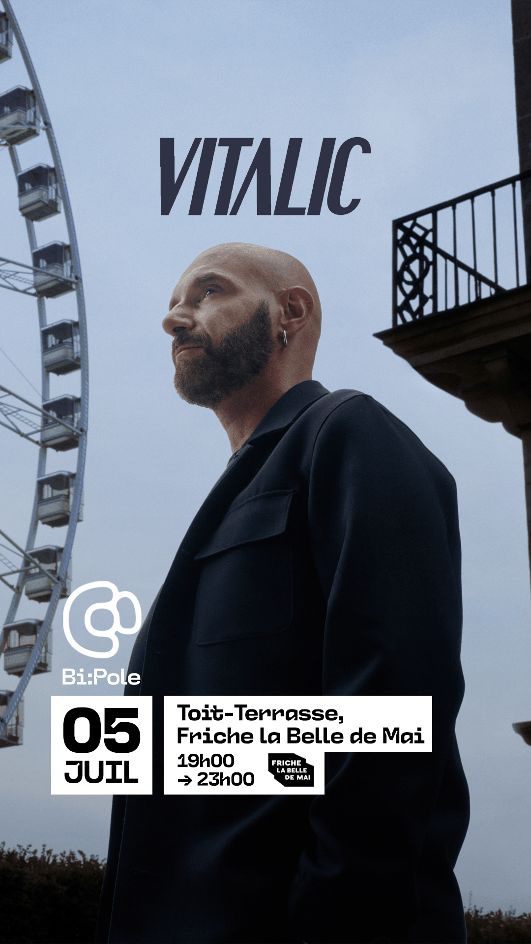 Vitalic (Dj Set) @ Toit-Terrasse - Friche La Belle De Mai