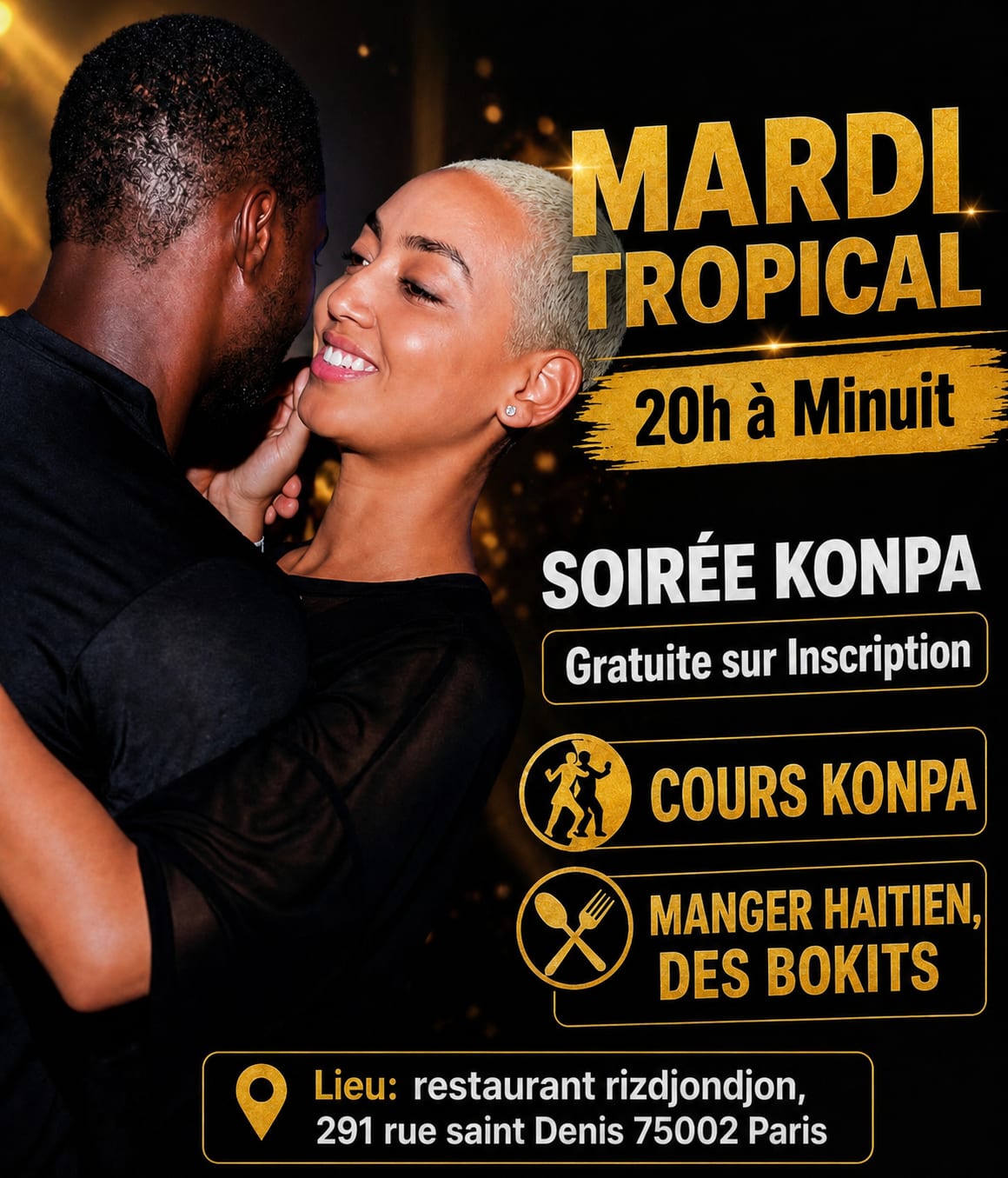 Soirée Konpa Du Mardi
