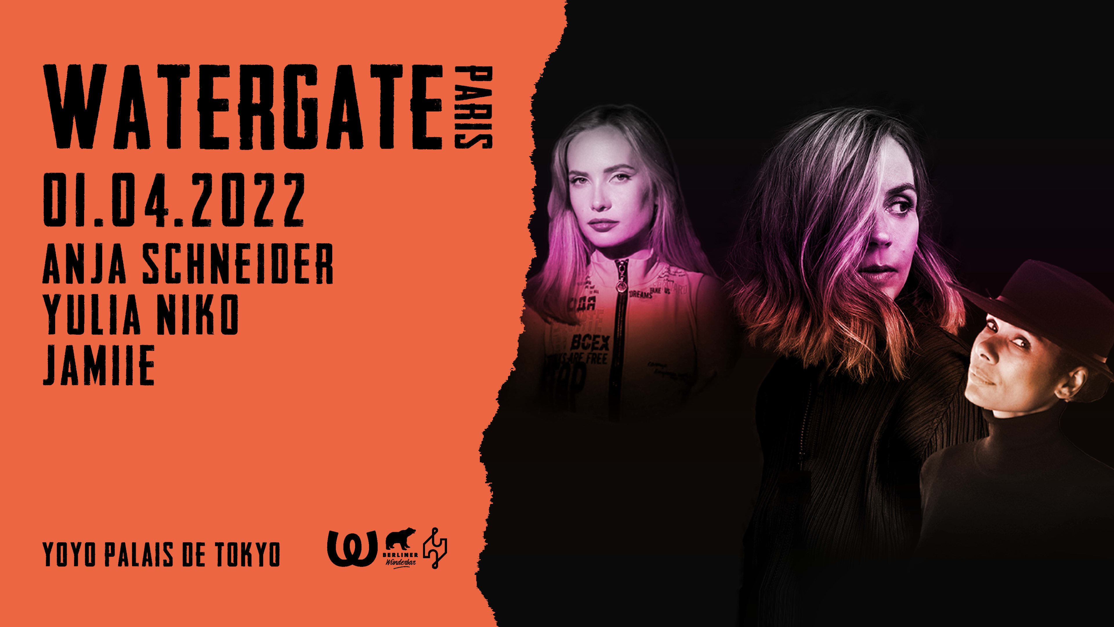 Watergate Label Showcase W/ Anja Schneider, Yulia Niko, Jamiie
