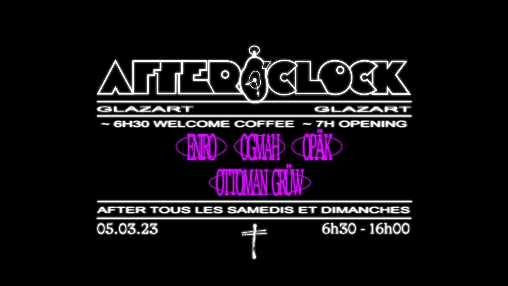 After O'clock X Askorn : Eniro, Opäk, Ogmah, Ottoman Grüw