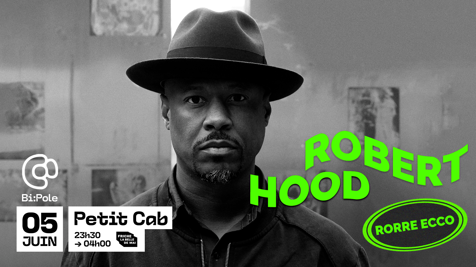 Robert Hood @Petit Cab, Marseille