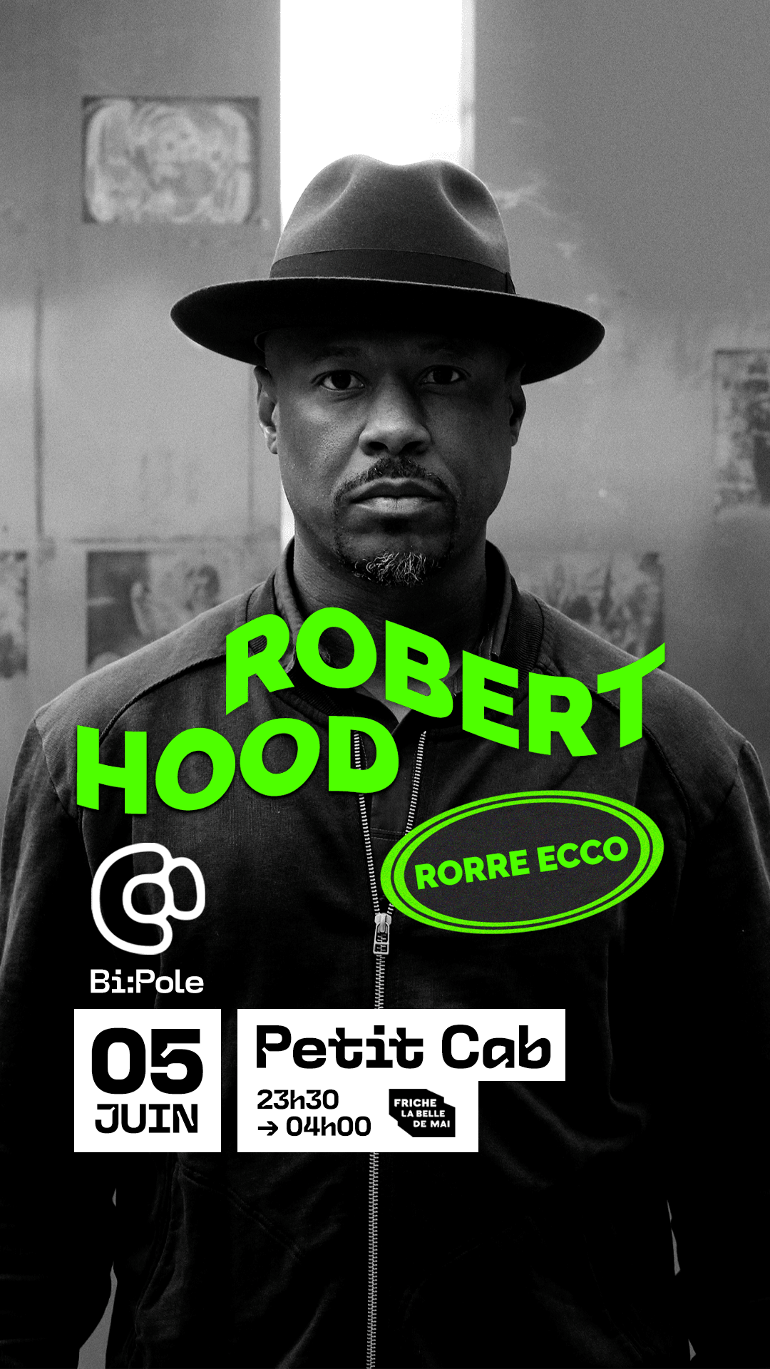 Robert Hood @Petit Cab, Marseille