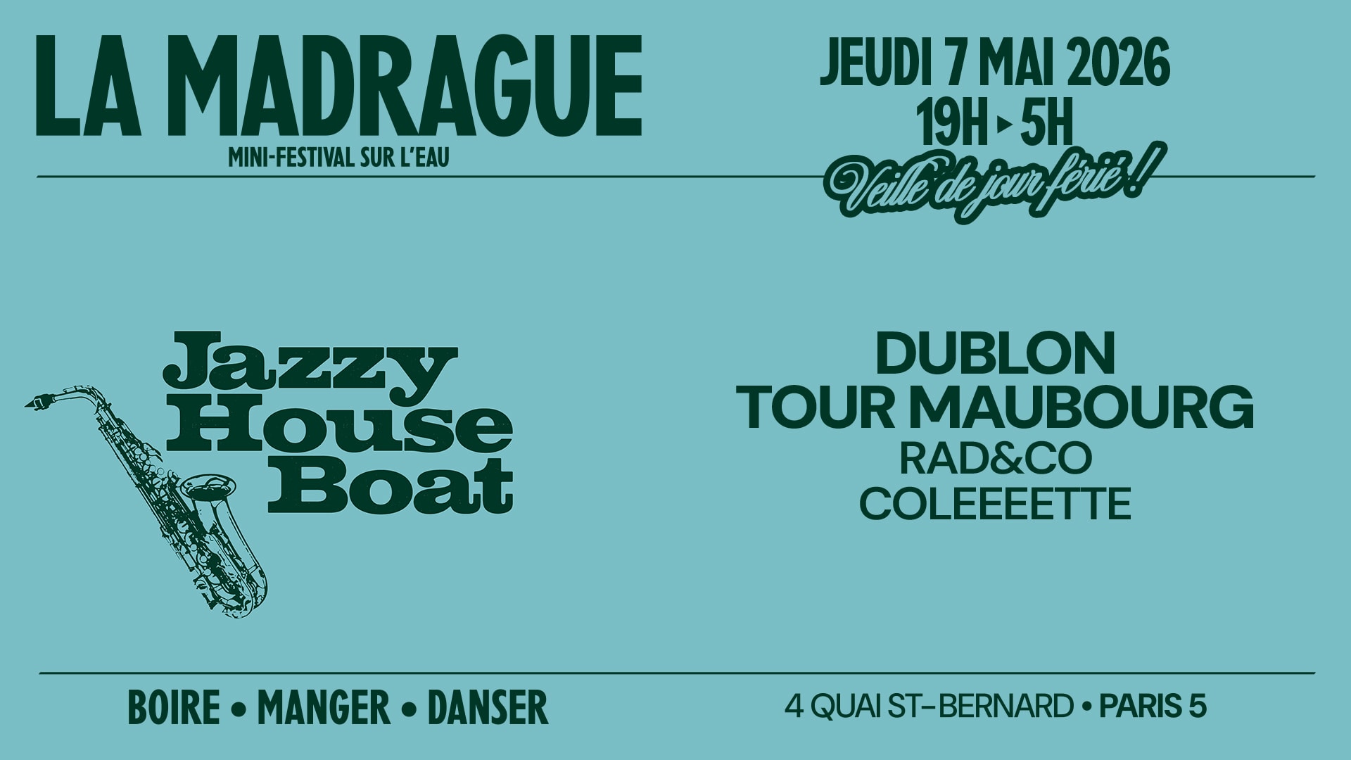 La Madrague — Jazzy House Boat : Dublon, Tour Maubourg...