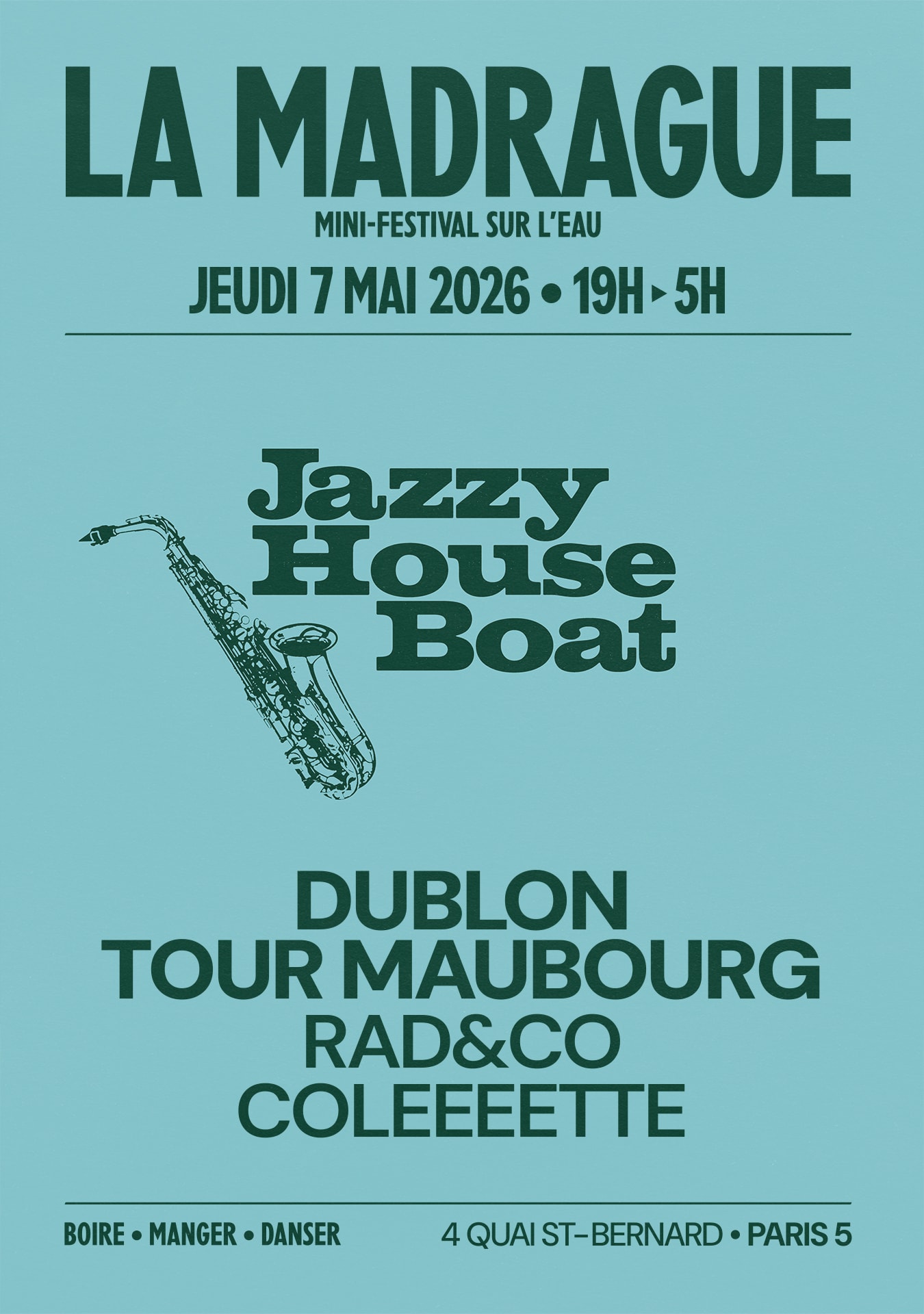 La Madrague — Jazzy House Boat : Dublon, Tour Maubourg...