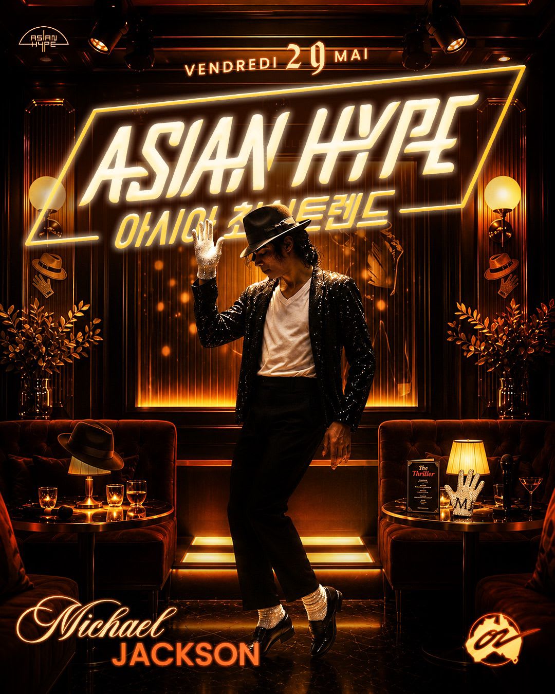 Asian Hype X Café Oz - Michael Jackson Edition - 29/05