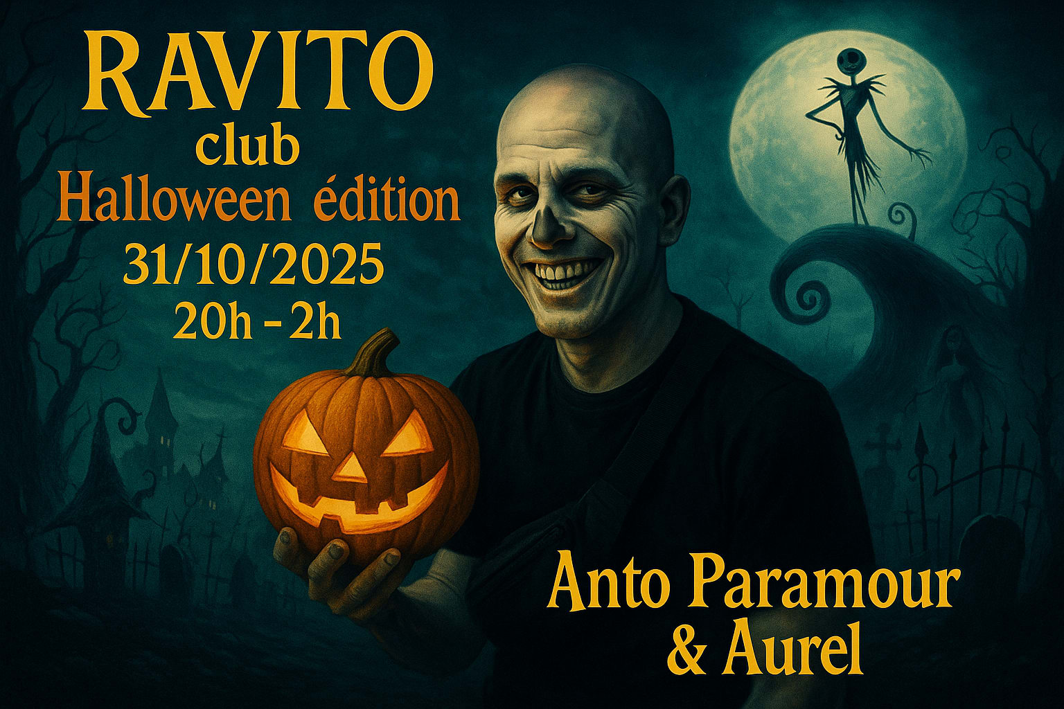 Ravito Club | Halloween Édition | Anto Paramour X Aurel