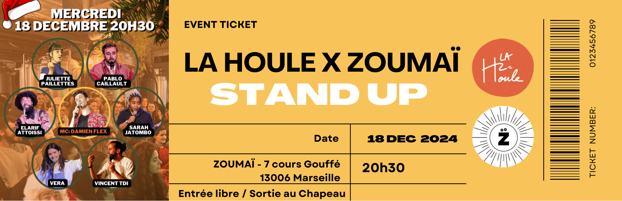 La Houle X Zoumaï - Mer 18 Dec
