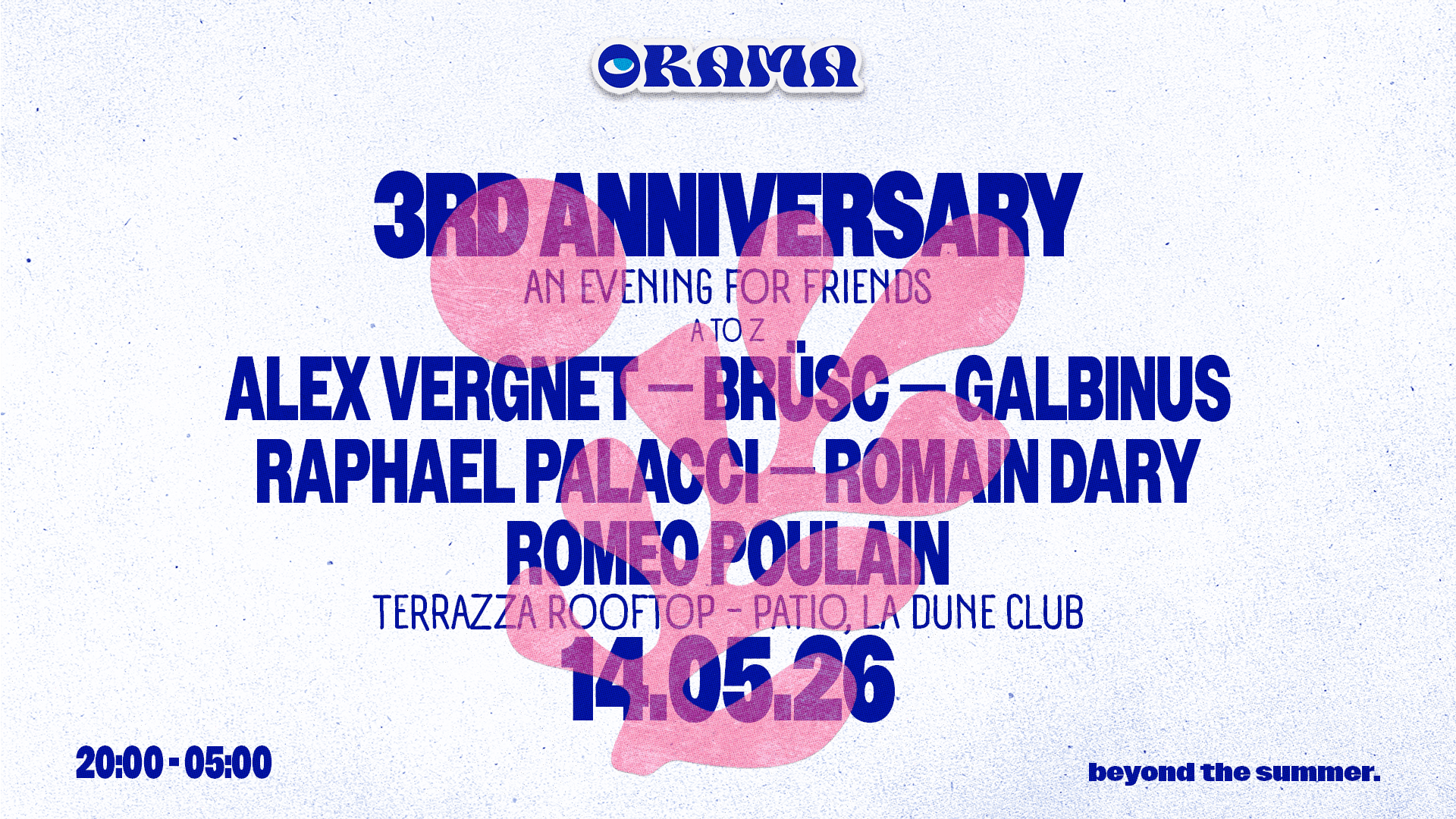 Orama - Summer Club : 3rd Anniversary