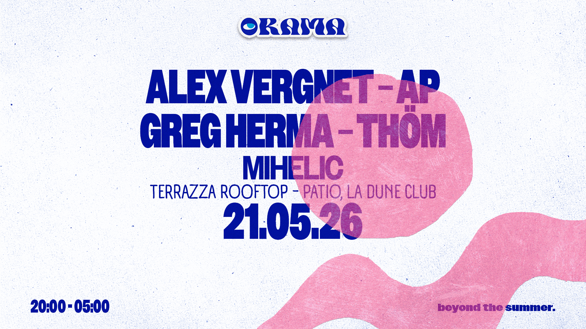 Orama - Summer Club : Alex Vergnet & Friends