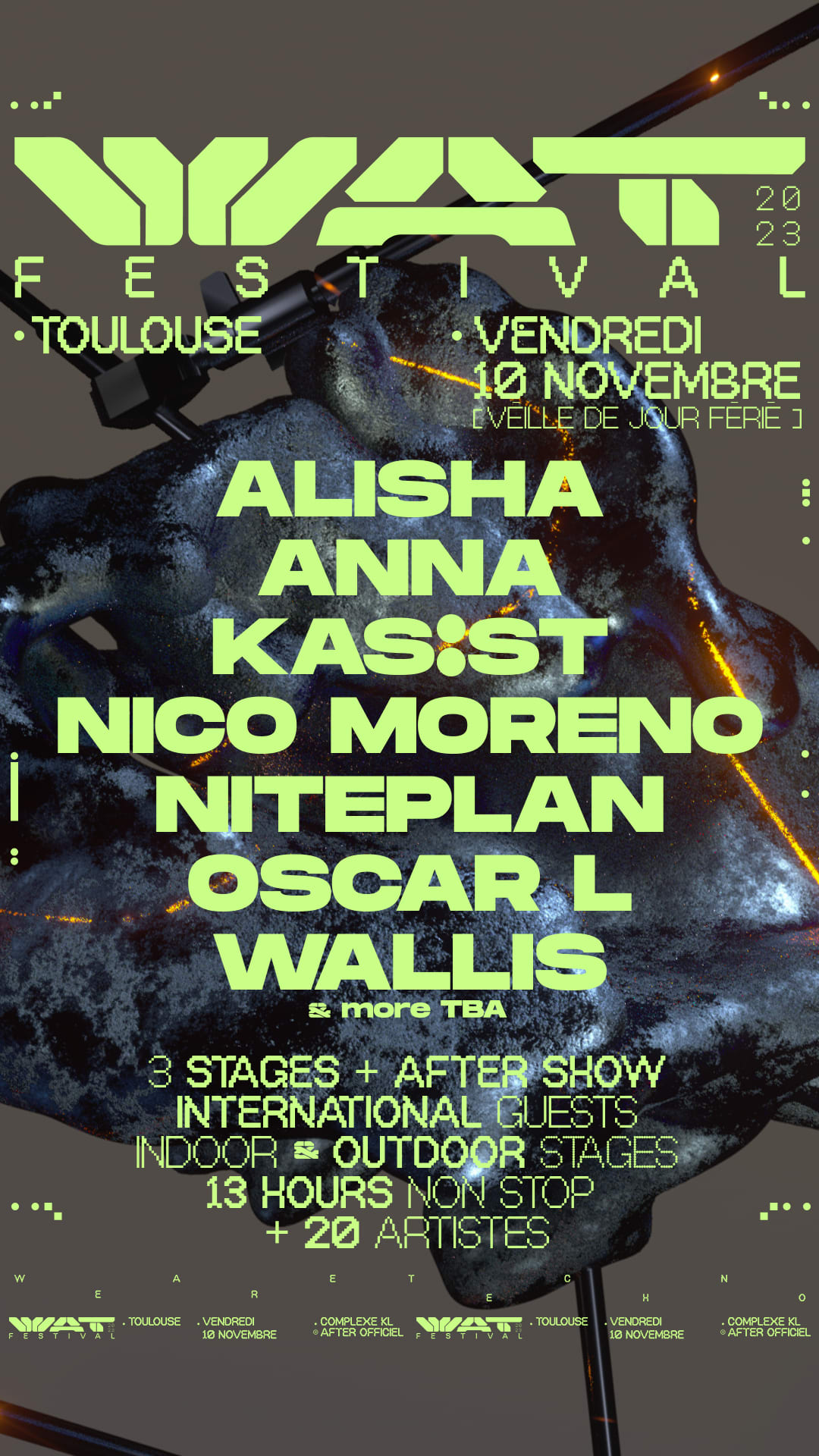 Wat Festival 2023 - Nico Moreno - Anna - Kas:St - And More..