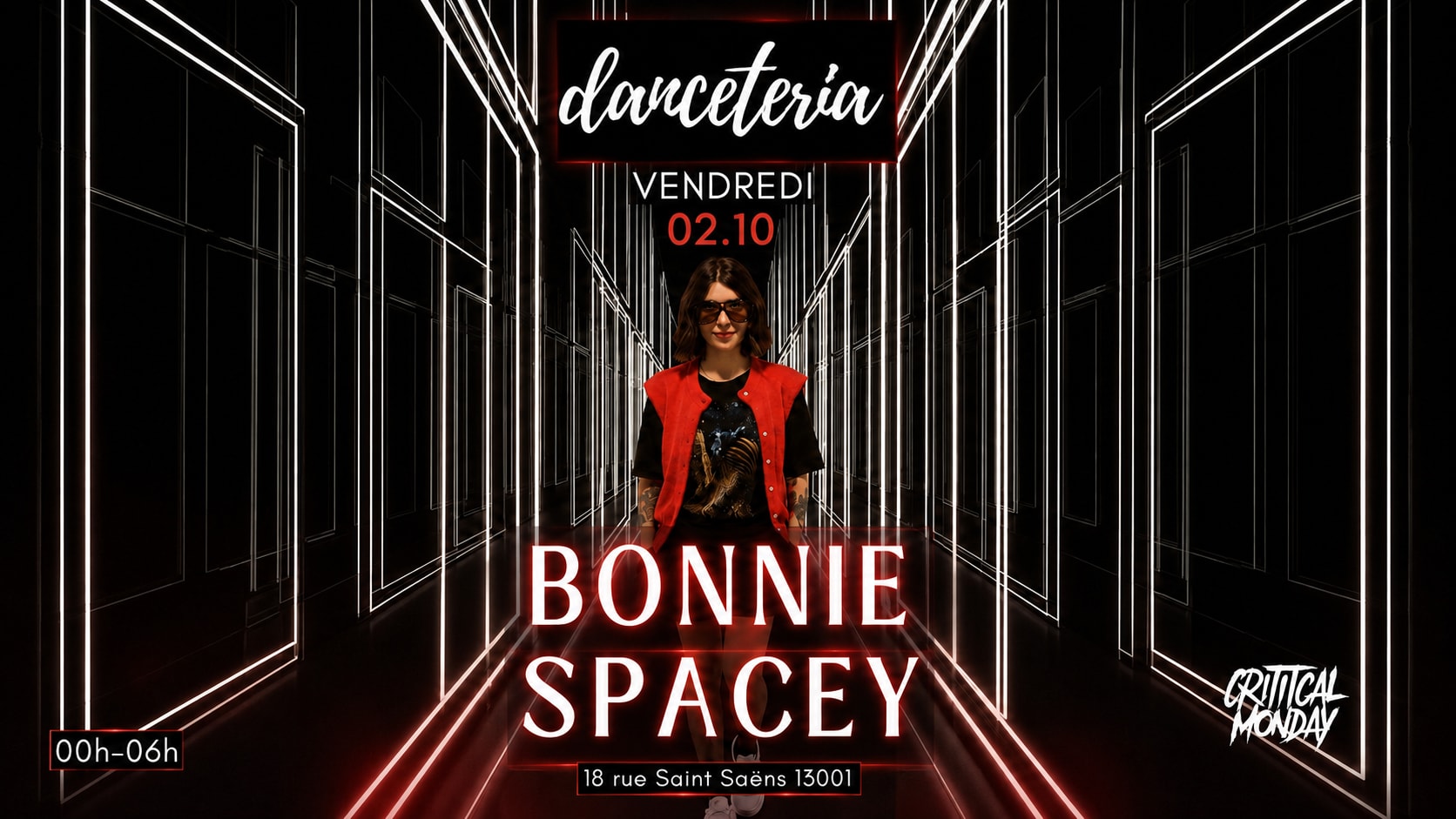Bonnie Spacey (Critical Monday) @ Danceteria