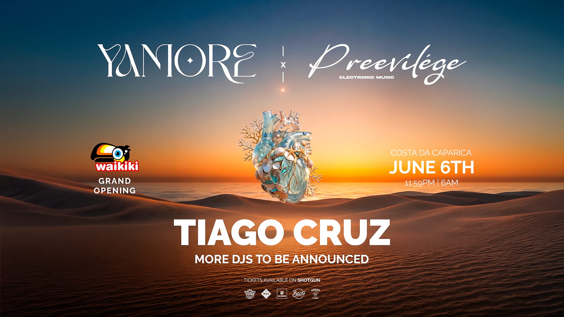 Yamore X Preevilege June 6  | Waikiki Grand Opening