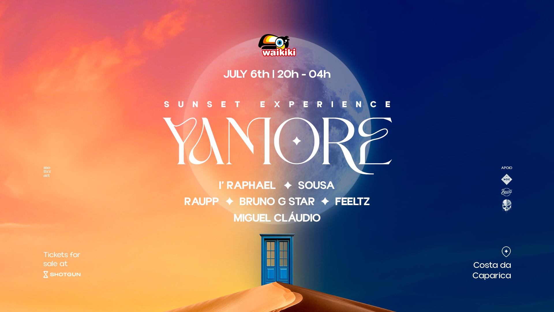 Yamore X Waikiki Sunset Experience | July 6th