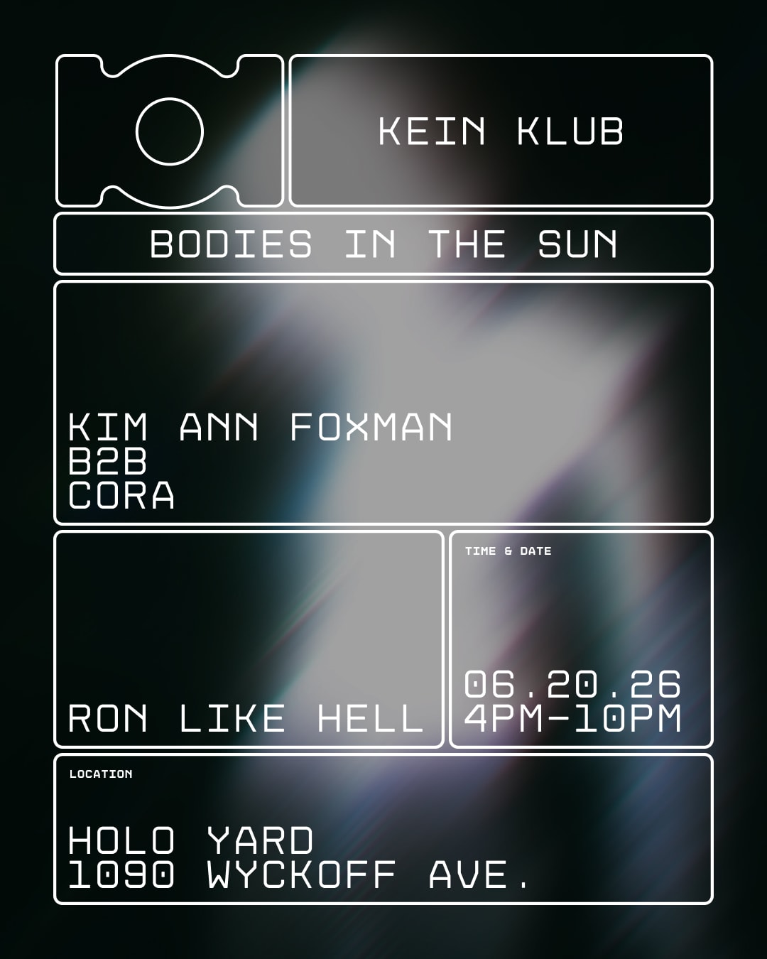 Kein Klub - Kim Ann Foxman B2b Cora