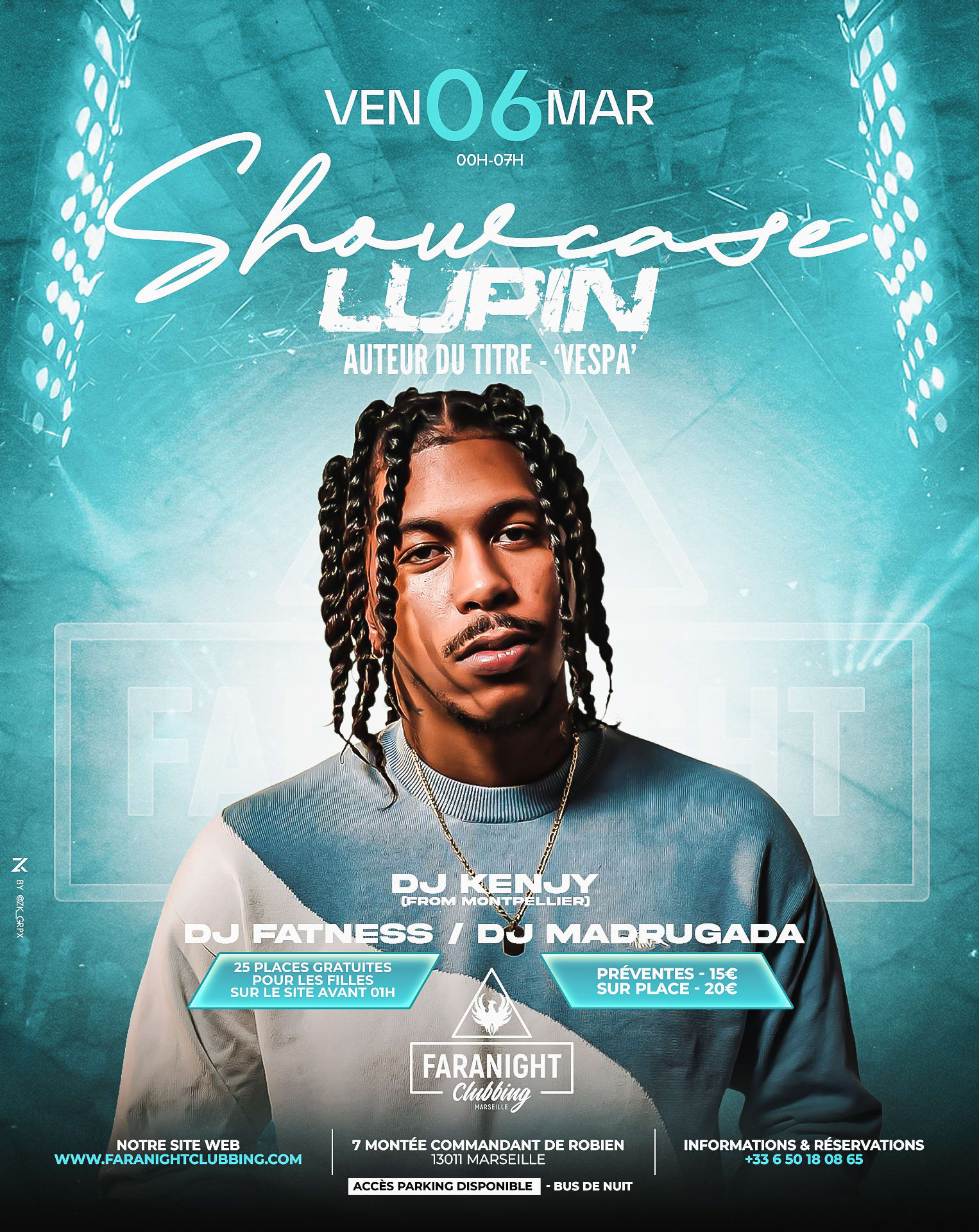 Showcase Lupin Faranight 06 Mars 2026