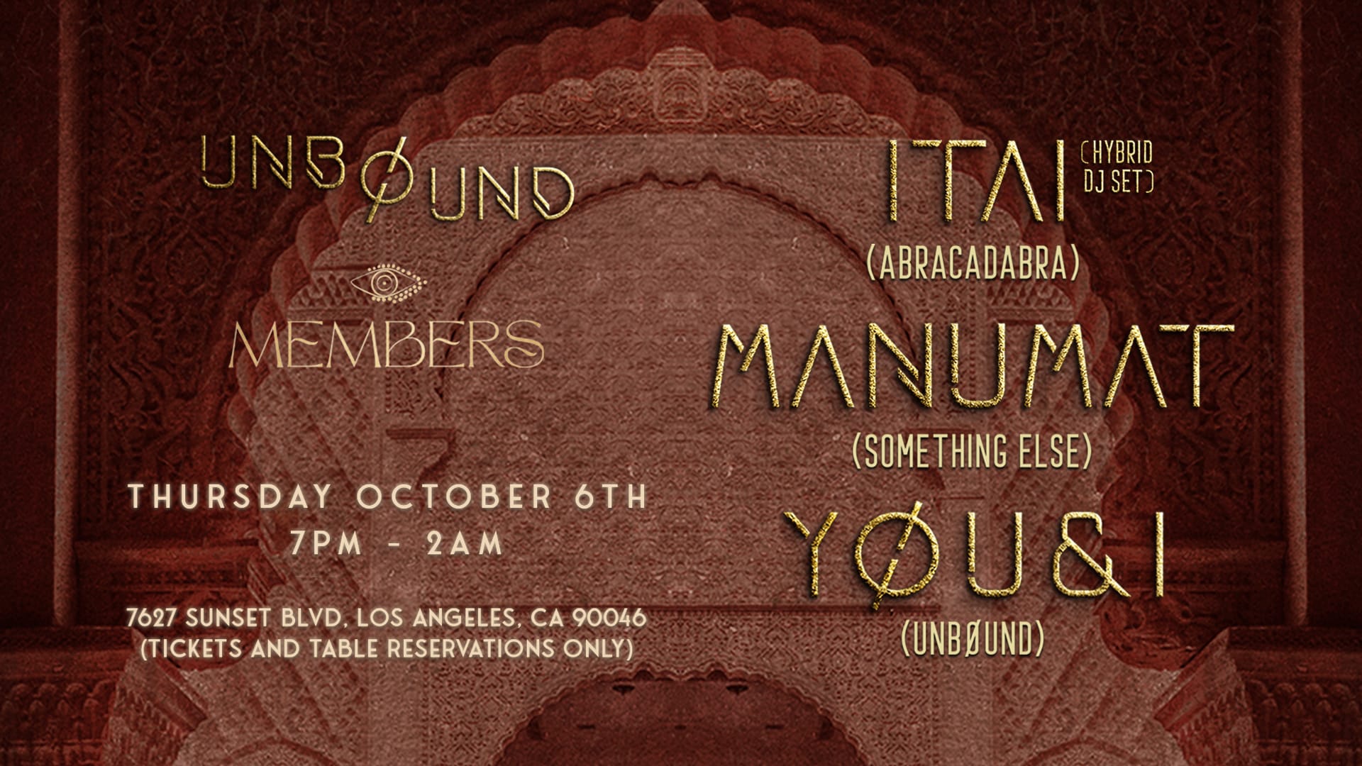 Unbøund Presents - Itai / Manumat / Yøu&I