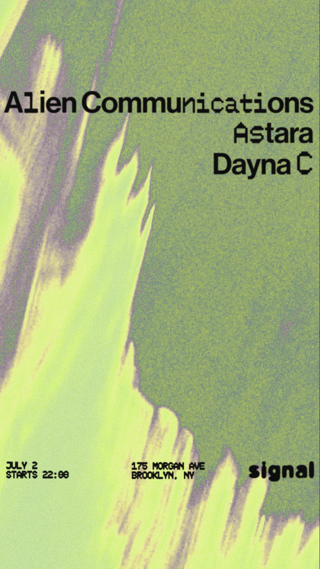 Alien Communications, Astara, Dayna C