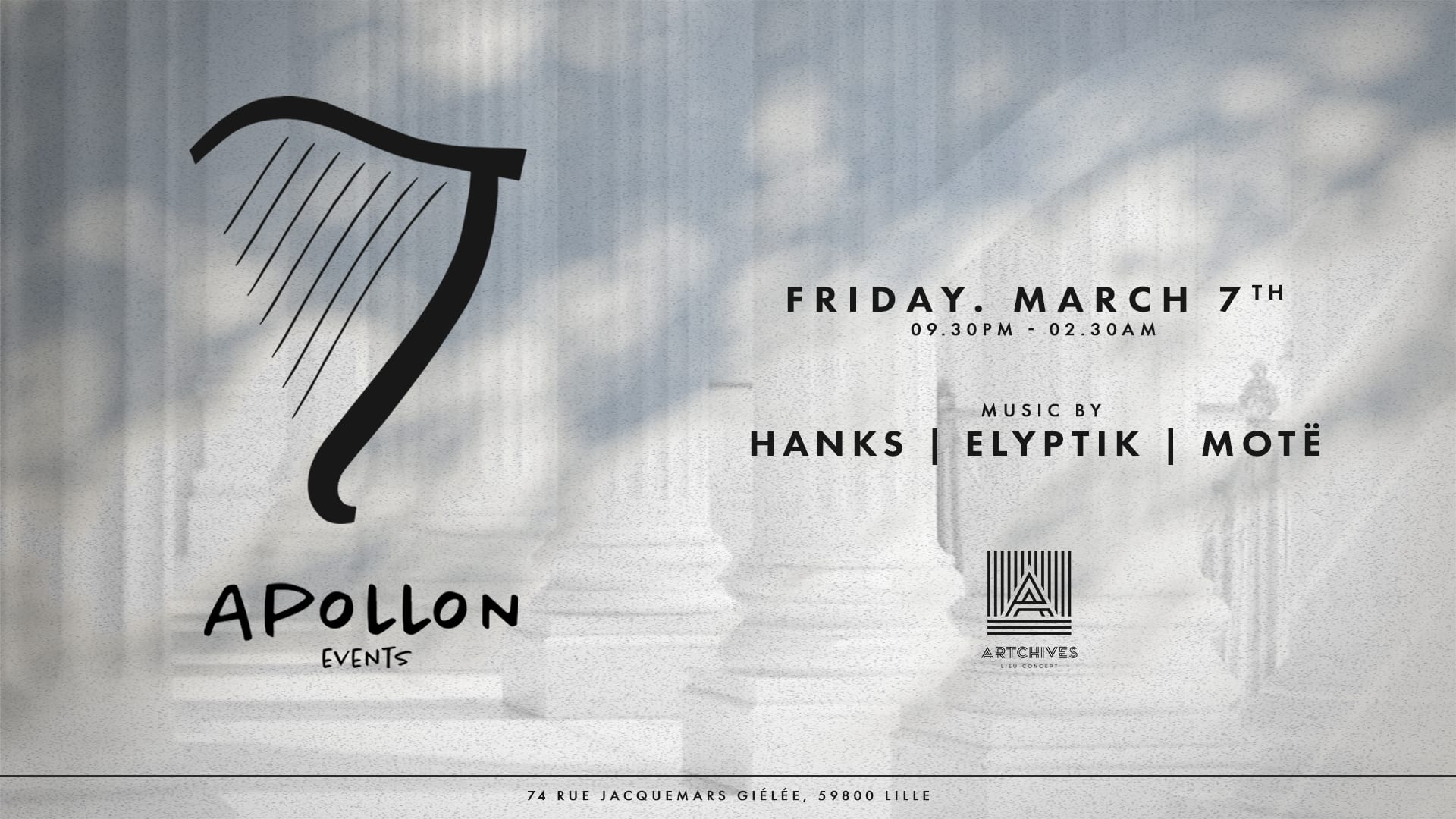 Apollon - Motë / Elyptik / Hanks