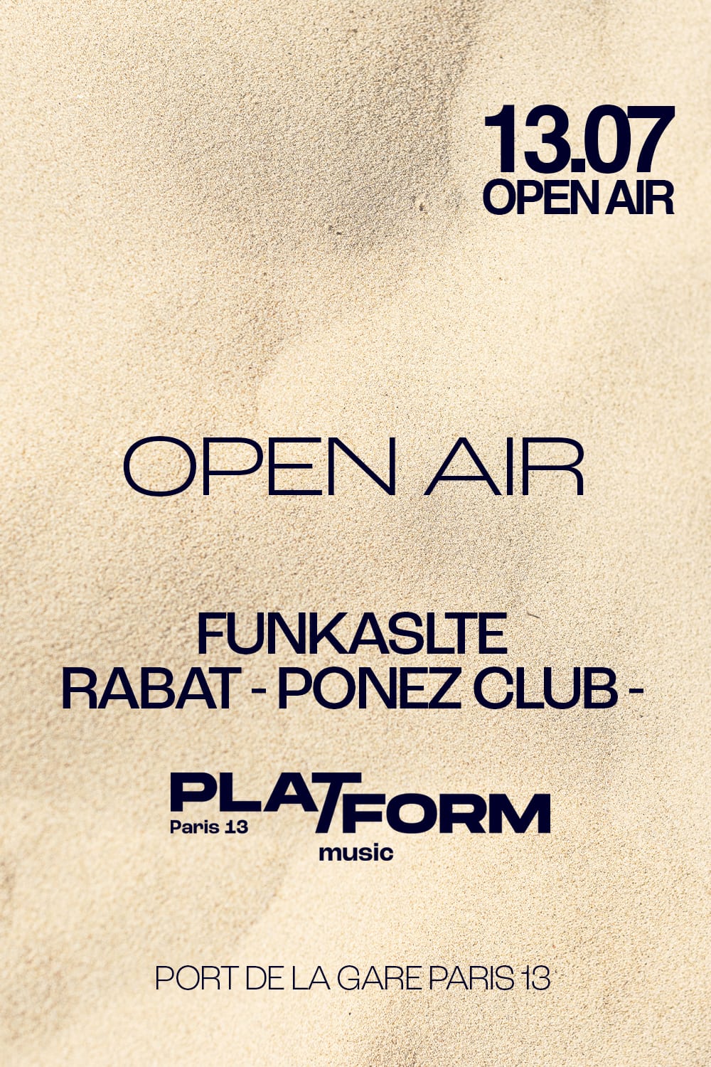 Open Air (Free) • Plat/Form Funkastle & Rabat Ponez Club