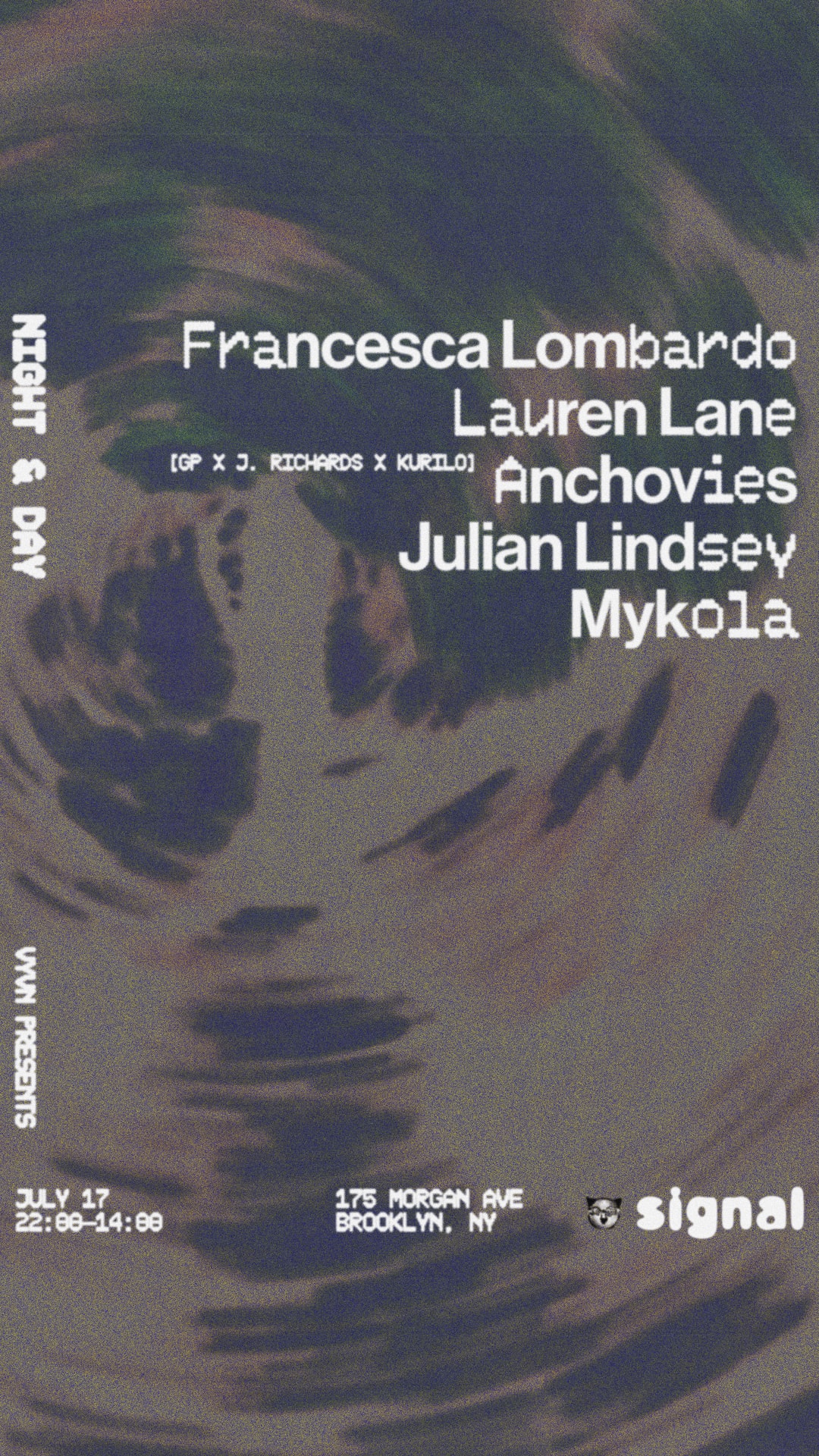 Night & Day X Vyvn: Francesca Lombardo, Lauren Lane