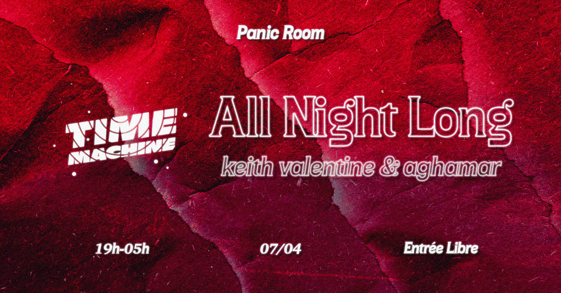 Time Machine: Keith Valentine & Aghamar (All Night Long)