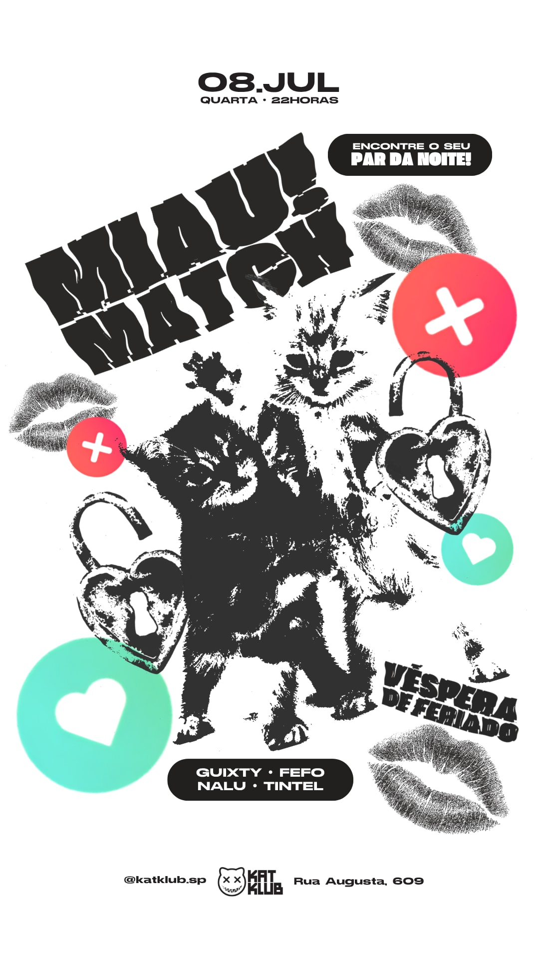 Miau Match! - Quarta, Véspera De Feriado