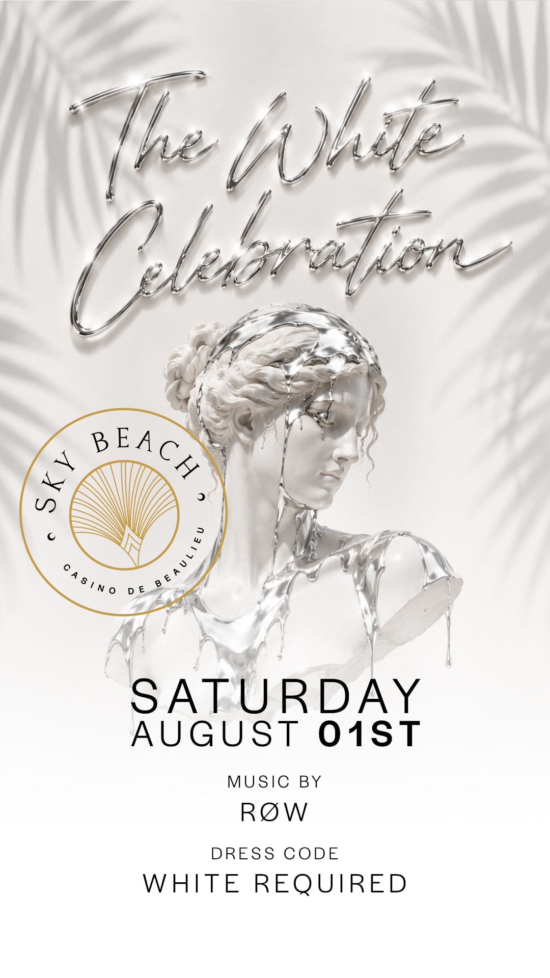 The White Celebration : Saturday, August 1