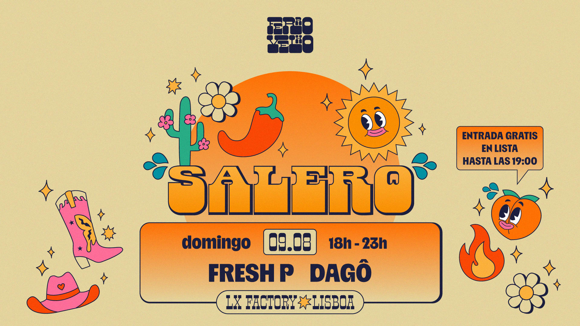 Salero - La Matiné Más Latina @ LX Factory - 9ago